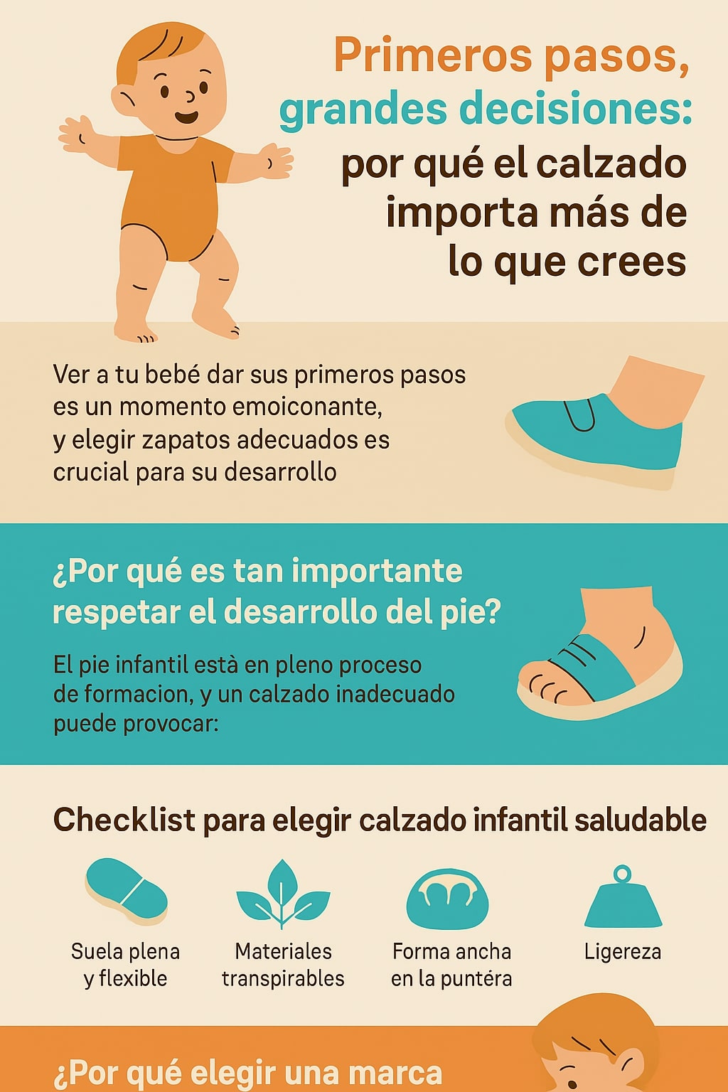 Primeros pasos, grandes decisiones: por qué el calzado importa más de lo que crees